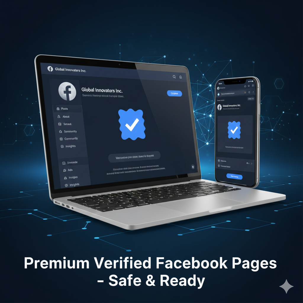 Premium Verified Facebook Pages – Safe & Ready