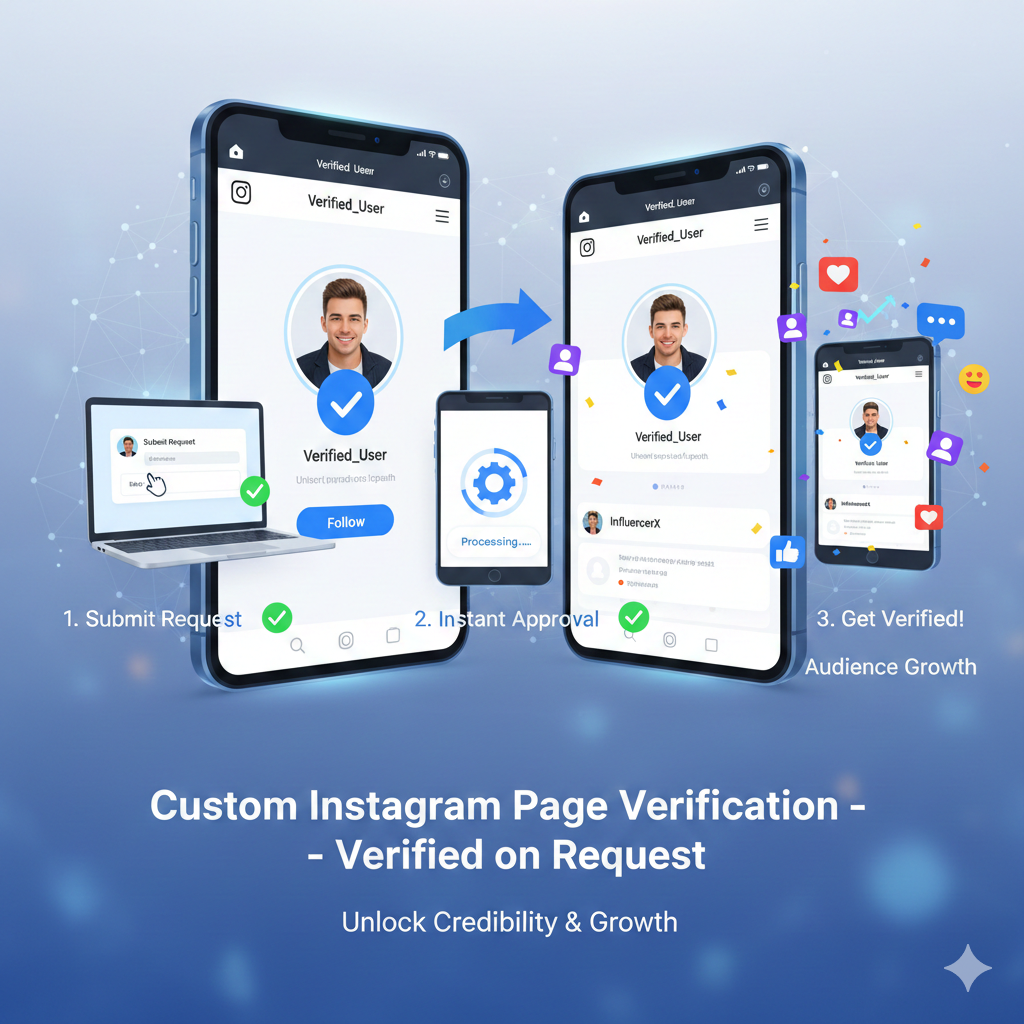 Custom Instagram Page Verification – Verified on Request