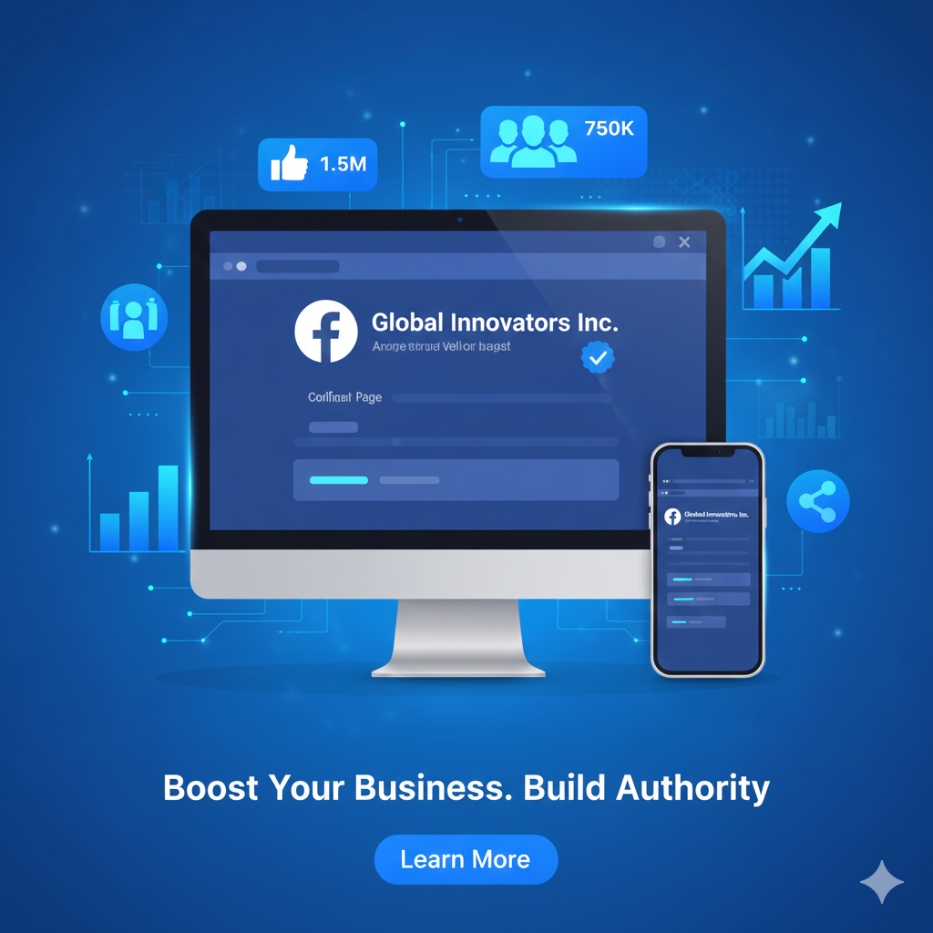 Custom Facebook Page Verification – Verified on Request